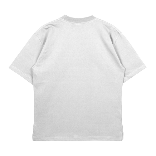 Retro Muse oversized graphic t-shirt back print view - UNBC